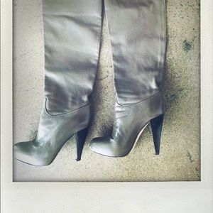 Bally knee high boots: SOLD